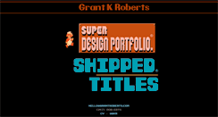 Desktop Screenshot of grantroberts.com